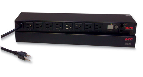 APC AP7900B 1U Switched Power Distribution Unit mit 8 AC-Steckdosen