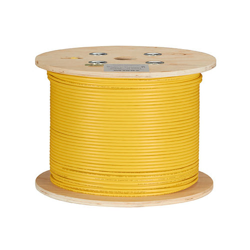 Cat6a Networking Cable Black Box 304.8m Yellow High-Speed