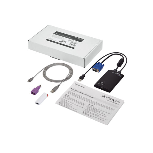 StarTech.com NOTECONS01 KVM Cable Adapter - USB 2.0, VGA, Black