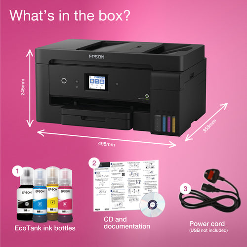 Epson ECOTANK ET-15000 17/30PPM A4/A3 USB 5.760X1.440DPI