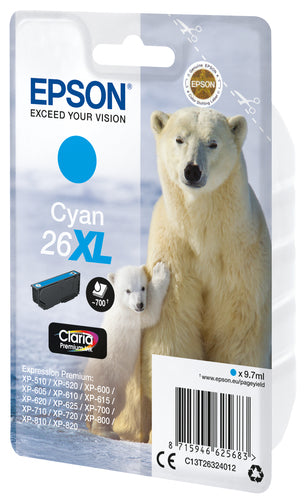 Epson Polar bear C13T26324012 ink cartridge
