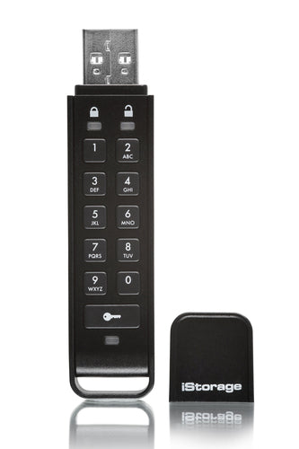 iStorage datAshur Personal² 64GB sicherer USB-Stick AES-XTS-Verschlüsselung 170MB/s