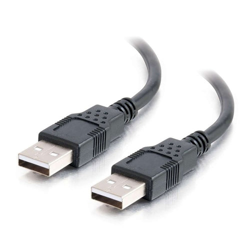 2m USB 2.0 A-Stecker auf A-Stecker Kabel Schwarz 0,48 Gbit/s