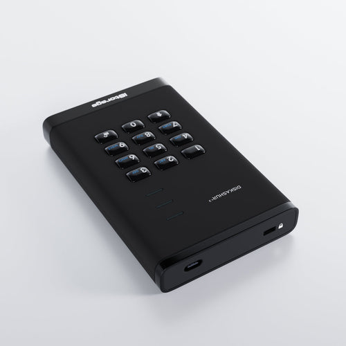 1TB iStorage diskAshur3 Hardware Encrypted SSD USB Type-C 448MB/s