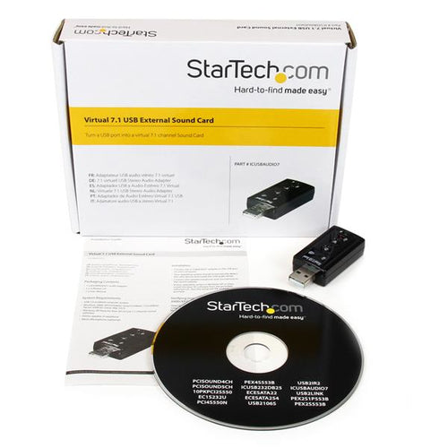 StarTech.com ICUSBAUDIO7 audio card