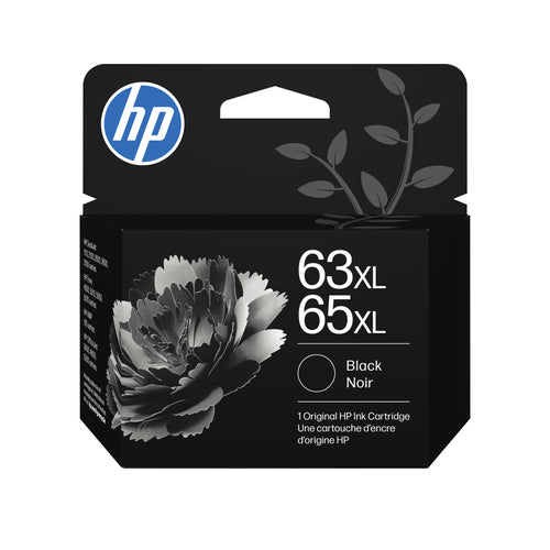 HP 63XL/65XL Black Original ink cartridge