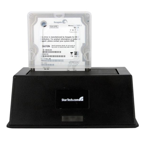 StarTech.com 2,5" Silikon-Festplatten-Schutzhülle – Stoßfeste, transparente Hülle