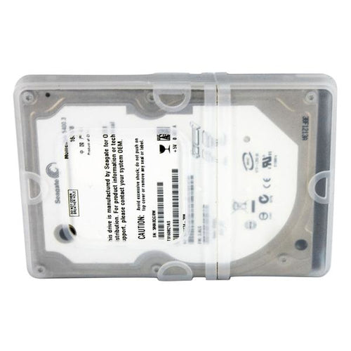 StarTech.com 2,5" Silikon-Festplatten-Schutzhülle – Stoßfeste, transparente Hülle