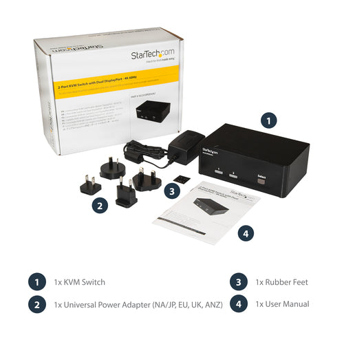 StarTech.com SV231DPDDUA2 KVM switch