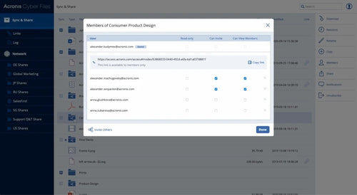 Acronis Cyber Files Cloud
