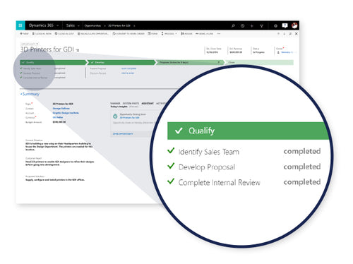 CRM Software Microsoft Dynamics 365 for Sales 1 License User CAL 3-Year