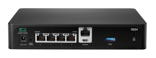 HPE Aruba Networking 9004 (RW) 4-Port GbE RJ45 2K Clients - 32 APs Gateway gateway/controller