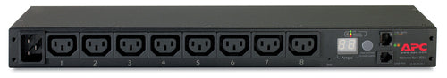 APC AP7821B Metered PDU (Power Distribution Unit) mit 8 AC-Ausgängen, horizontal/vertikal