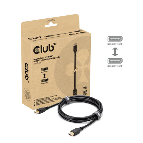 CLUB3D CAC-1093 DisplayPort cable