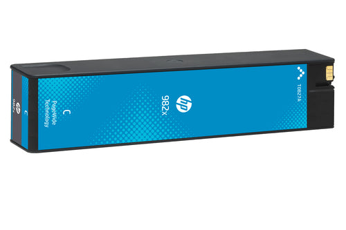 HP 982X High Yield Cyan Original PageWide Cartridge ink cartridge