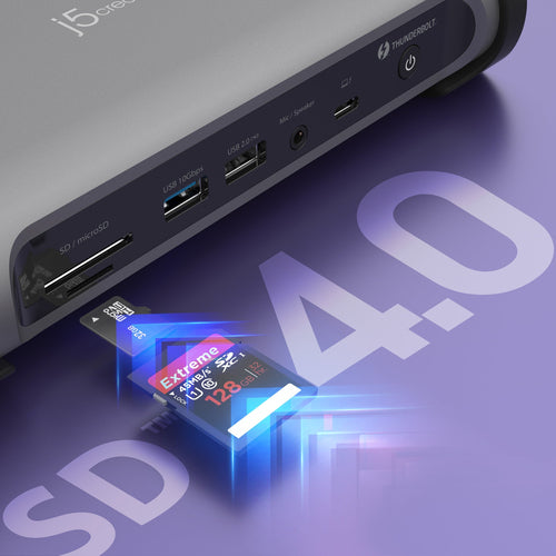 j5create JTD568 mobile device dock station