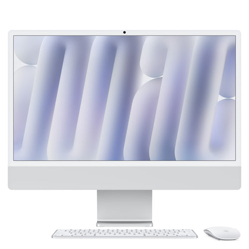 24-Inch Apple iMac with Retina 4.5K Display M4 Chip 256GB SSD 16GB RAM Silver