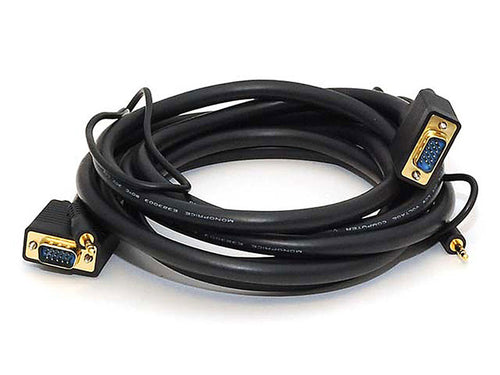 Monoprice VGA-3.5mm/VGA-3.5mm, 3.048 m