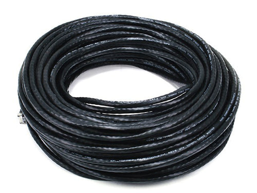 Networking Cable Monoprice Cat6 UTP 100ft 30.48m RJ-45 Black