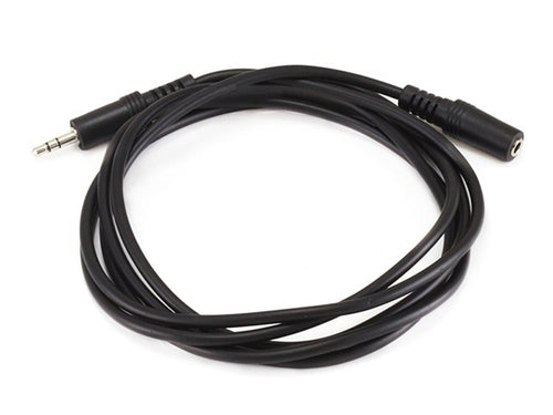 Audio Cable Monoprice 3.5mm Male to Female 1.8m Black