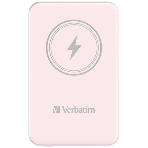 Wireless Power Bank Verbatim Charge 'n' Go 5000mAh Quick Charge 3.0 Pink