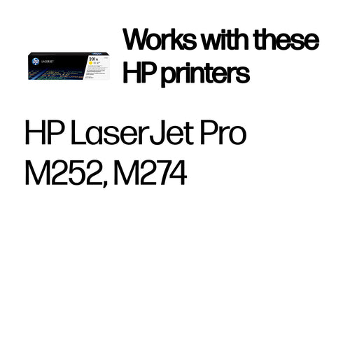 HP 201A Gelb Original LaserJet Tonerkartusche
