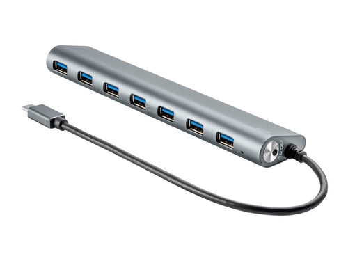 USB Hub Monoprice 14909 Type-C Type-A USB 3.2 Gen 1 Grey