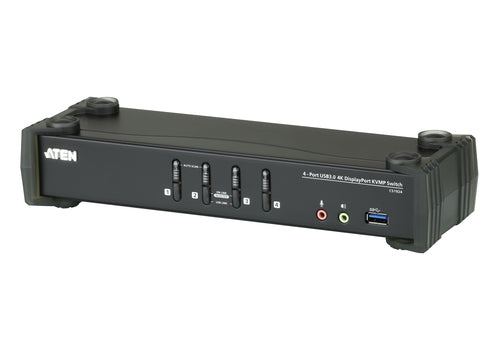 4-Port USB 3.1 KVM Switch 4K DisplayPort 1.2 4096x2160