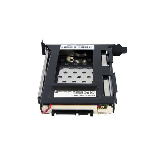 2.5 Inch SATA Removable Hard Drive Bay Panel for PC Expansion Slot Black