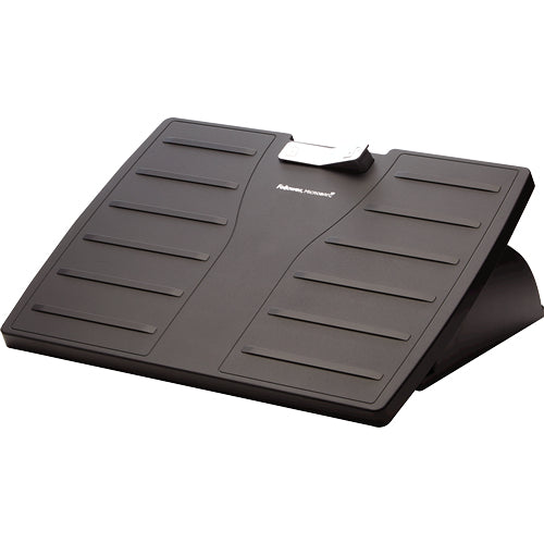 Ergonomic Foot Rest Adjustable Height Office Stool Antibacterial Black