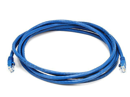 10ft Cat6 UTP Networking Cable Blue RJ-45 Connector