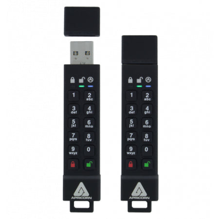 USB Flash Drive Apricorn Aegis Secure Key 3z 16GB 190MB/s USB-A