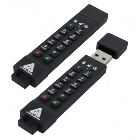USB Flash Drive Apricorn Aegis Secure Key 3z 16GB 190MB/s USB-A