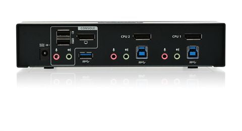 KVM-Switch 4K UHD 4096x2160 IOGEAR GCS1932 Schwarz