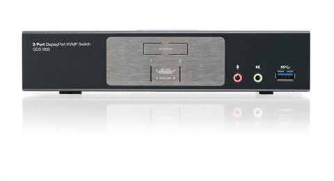 KVM-Switch 4K UHD 4096x2160 IOGEAR GCS1932 Schwarz