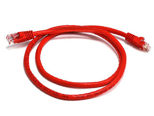 Cat6 Networking Cable 0.9m U/UTP RJ-45 Red - Monoprice