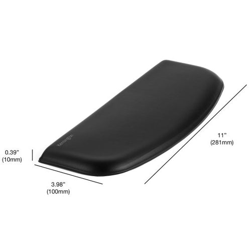 Kensington K52801WW Handgelenkauflage, schwarz - Ergonomische Unterstützung für komfortables Tippen