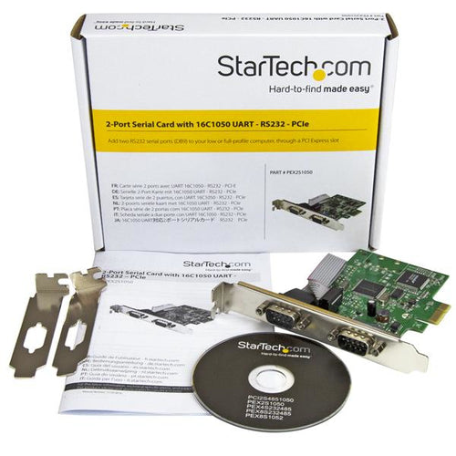 StarTech.com PEX2S1050 interface cards/adapter
