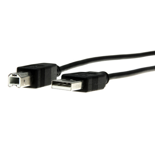 USB-Kabel 3,048 m Stecker auf Stecker USB 2.0 A/B Schwarz