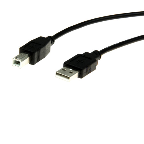 USB-Kabel 3,048 m Stecker auf Stecker USB 2.0 A/B Schwarz