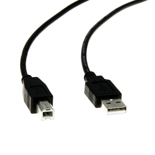 USB-Kabel 3,048 m Stecker auf Stecker USB 2.0 A/B Schwarz