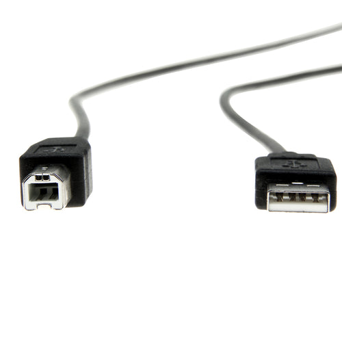 USB-Kabel 3,048 m Stecker auf Stecker USB 2.0 A/B Schwarz