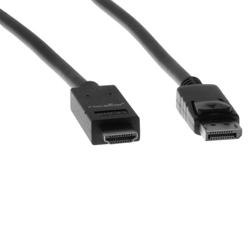 DisplayPort auf HDMI Video Kabel Adapter 1.8m 4K 60Hz Stecker auf Stecker