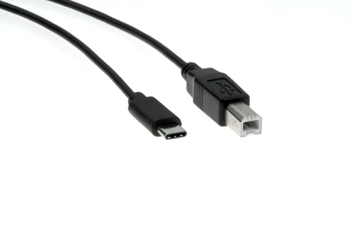 USB Cable Rocstor 0.91m USB B to USB C Black USB 2.0