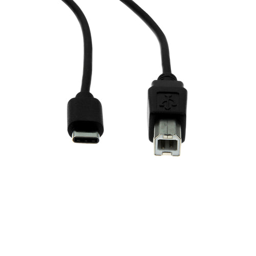 USB Cable Rocstor 0.91m USB B to USB C Black USB 2.0