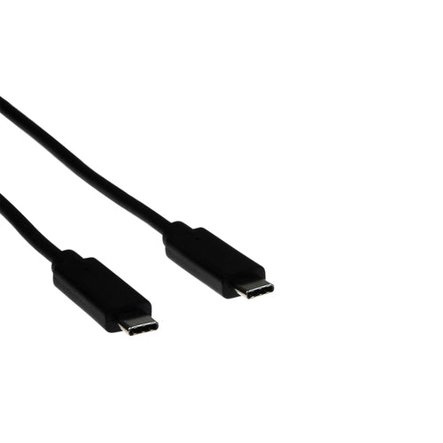 USB C Cable Rocstor 0.9m Male to Male USB 3.2 Gen 2 Black