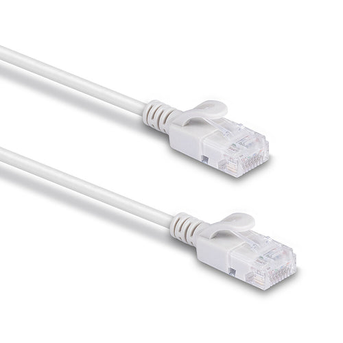 Cat6A U/UTP Ultra Slim Network Cable 1m RJ-45 Grey