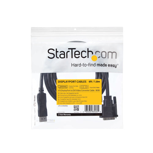StarTech.com DP2DVIMM6 video cable adapter