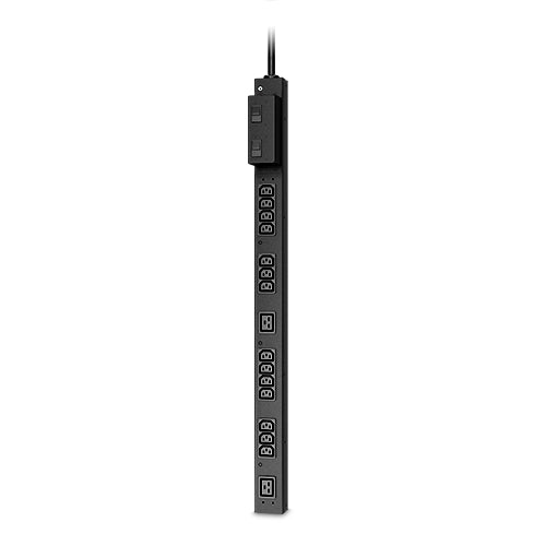 APC AP6002A Stromverteilereinheit - 16 Wechselstromanschlüsse, 208V, Schwarz