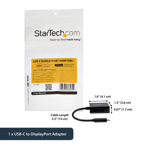 StarTech.com CDP2DP USB graphics adapter